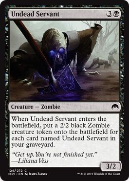 Undead Servant 124/272 Magic Origins Singles (Español)