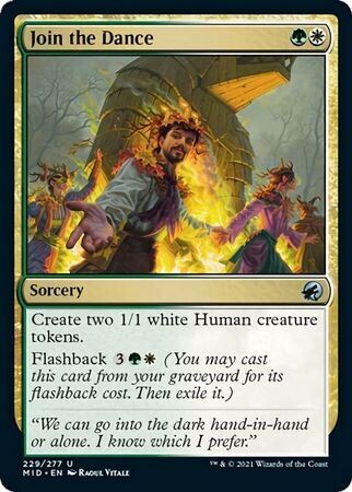 Join the Dance 229/277 Innistrad: Midnight Hunt Singles (Español)
