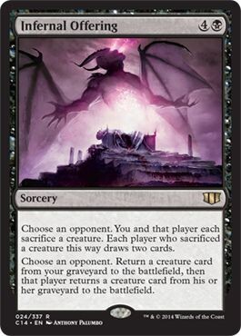 Infernal Offering 024/337
Commander 2014 Singles