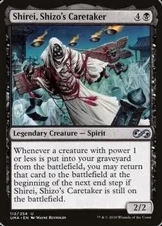 Shirei, Shizo&#39;s Caretaker 112/254 - Ultimate Masters (UMA) FOIL