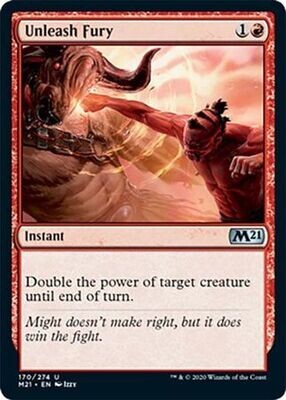 Unleash Fury 170/274 - Magic 2021 (M21) Singles