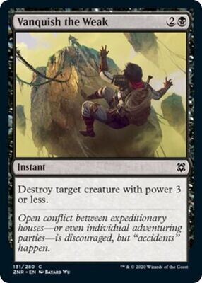 Vanquish the Weak 131/280 Zendikar Rising Singles