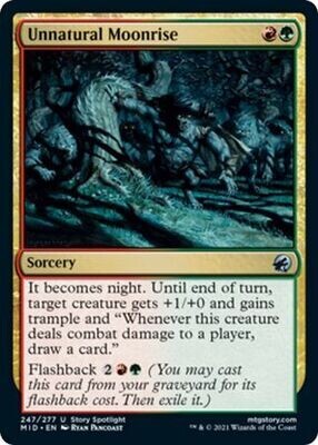 Unnatural Moonrise 247/277 Innistrad: Midnight Hunt Singles