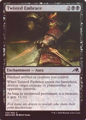 Twisted Embrace 125/302 - Foil
Kamigawa Neon Dynasty Foil Singles