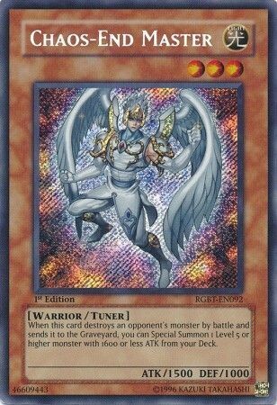 Chaos-End Master - RGBT-EN092 - Secret Rare 1st Edition
Raging Battles [RGBT] 1st Edition Singles