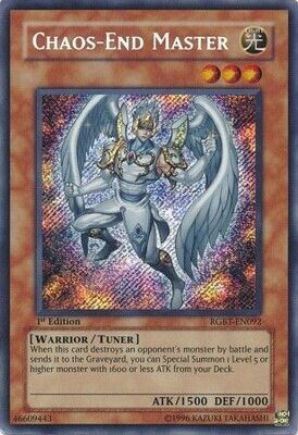 Chaos-End Master - RGBT-EN092 - Secret Rare 1st Edition
Raging Battles [RGBT] 1st Edition Singles