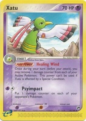 Xatu - 55/100 - Uncommon
Ex Sandstorm Singles
