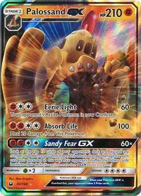 Palossand GX - 82/168 - Ultra Rare
Sun &amp; Moon: Celestial Storm Singles