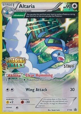 Altaria - XY46 - (Staff) Prerelease Promo
Pokemon XY Promos