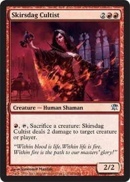 Skirsdag Cultist
Innistrad Singles (Español)