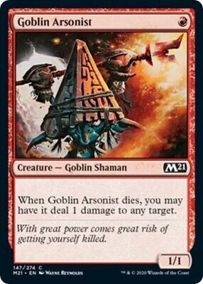 Goblin Arsonist 147/274 - Magic 2021 (M21) Singles