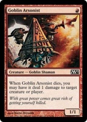 Goblin Arsonist
Magic 2012 (M12) Singles