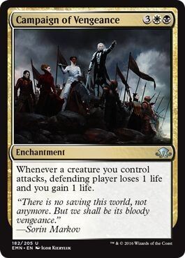 Campaign of Vengeance 182/205 Eldritch Moon Singles  (Español)