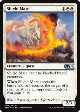 Shield Mare 037/280
Magic 2019 (M19) Singles (Español)