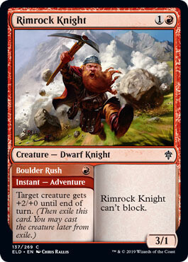 Rimrock Knight 137/269 Throne of Eldraine Singles (Español)