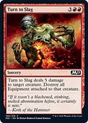 Turn to Slag 168/274 - Magic 2021 (M21) Singles