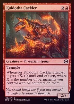 Kuldotha Cackler 139/271 - Foil
Phyrexia All Will Be One Foil Singles