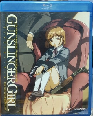 BA Gunslinger Girl Blu Ray Original Usado Completo