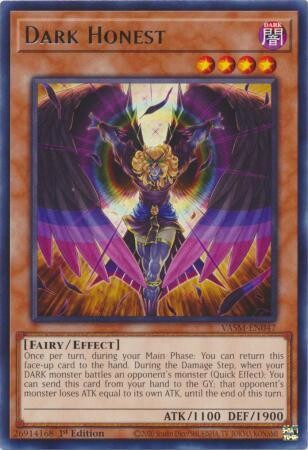 Dark Honest - VASM-EN047 - Rare 1st Edition Valiant Smashers 1st Edition Singles