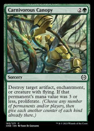 Carnivorous Canopy 162/271 Phyrexia All Will Be One Singles