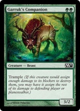 Garruk&#39;s Companion
Magic 2011 (M11) Singles(Español)