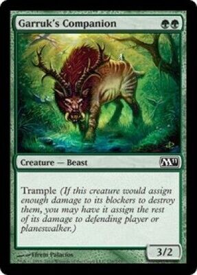 Garruk&#39;s Companion
Magic 2011 (M11) Singles(Español)