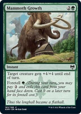 Mammoth Growth 183/285 - Kaldheim Singles (Español)