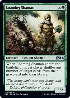 Loaming Shaman 180/280 - Magic 2020 (M20) Singles (Español)