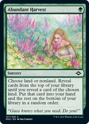 Abundant Harvest 147/303
Modern Horizons 2 Singles(Español)
