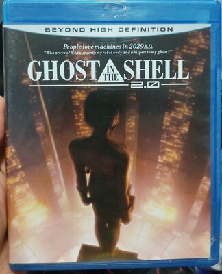 BA Ghost In the Shell 2.0 Blu Ray Original Usado Completo