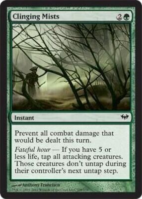 Clinging Mists 109/158 - Dark Ascension Singles