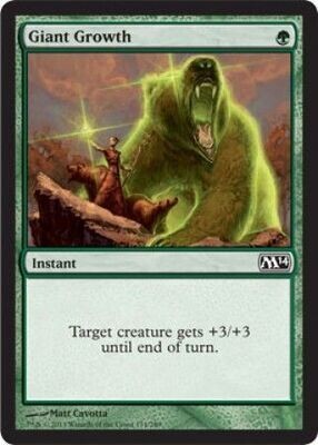 Giant Growth 174/249 - Magic 2014 (M14) Singles