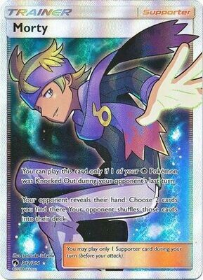 Morty - 212/214 - Full Art Ultra Rare
Sun &amp; Moon: Lost Thunder Singles (Espanol)