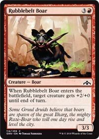 Rubblebelt Boar 114/259 Guilds of Ravnica Singles(Español)