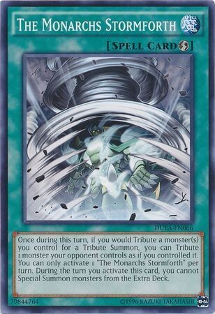 The Monarchs Stormforth - DUEA-EN066 - Common Unlimited Duelist Alliance Unlimited Singles