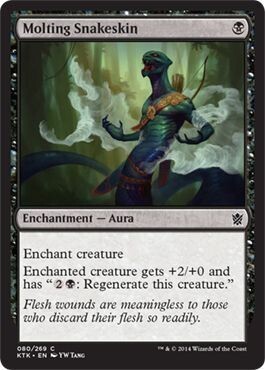 Molting Snakeskin 080/269 - Khans of Tarkir Singles