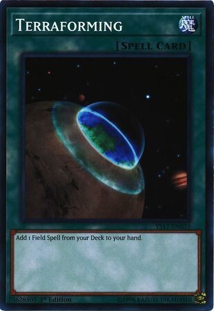 Terraforming - YS17-EN031 - Common 1st Edition Starter Deck Link Strike Singles