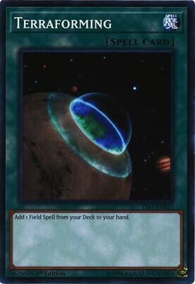 Terraforming - YS17-EN031 - Common 1st Edition Starter Deck Link Strike Singles