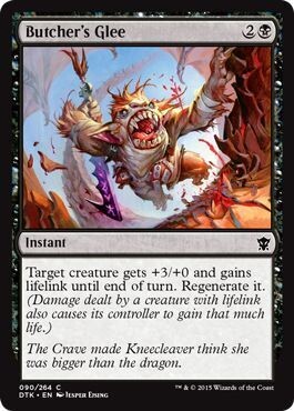 Butcher&#39;s Glee 090/264 - Dragons of Tarkir Singles (Español)