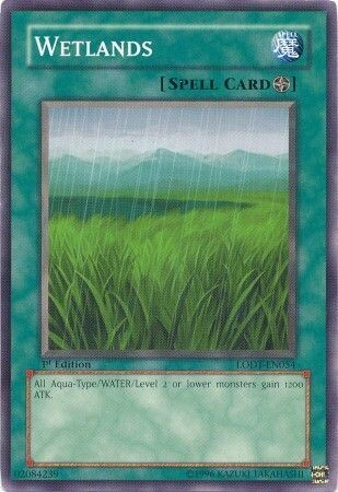 Wetlands - LODT-EN054 - Common 1st Edition Light of Destruction [LODT] Singles