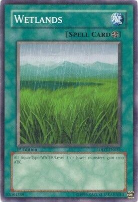 Wetlands - LODT-EN054 - Common 1st Edition Light of Destruction [LODT] Singles