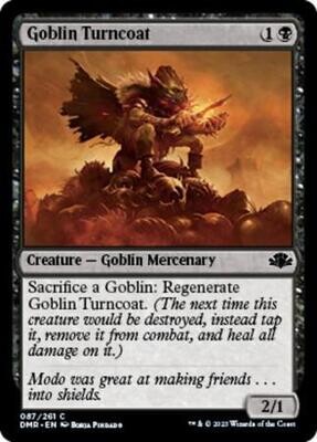 Goblin Turncoat 087/261 - Dominaria Remastered Singles