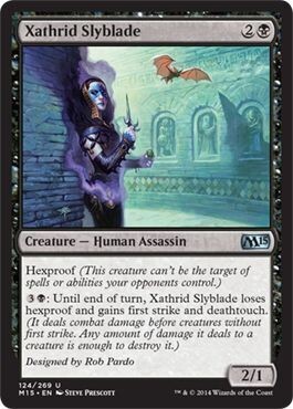 Xathrid Slyblade 124/269
Magic 2015 (M15) Singles