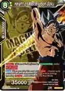 Height of Mastery Son Goku - Expansion Deck Box Set 08: Magnificent Collection - Forsaken Warrior (DBS-BE08)
Expansion Deck Box Set 08: Magnificent Collection - Forsaken Warrior