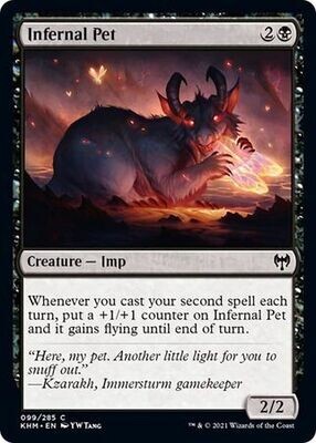 Infernal Pet 099/285 - Kaldheim Singles