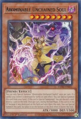 Abominable Unchained Soul - VASM-EN051 - Rare 1st Edition Valiant Smashers 1st Edition Singles