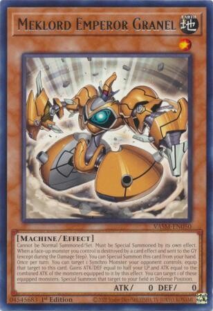 Meklord Emperor Granel - VASM-EN050 - Rare 1st Edition Valiant Smashers 1st Edition Singles