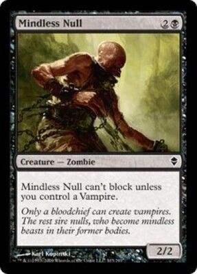 Mindless Null 103/249 - Zendikar Singles