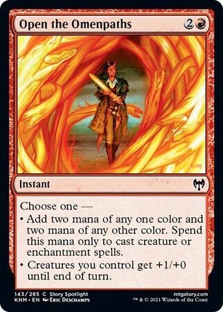 Open the Omenpaths 143/285 - Kaldheim Singles