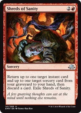 Shreds of Sanity 141/205
Eldritch Moon Singles(Español)
